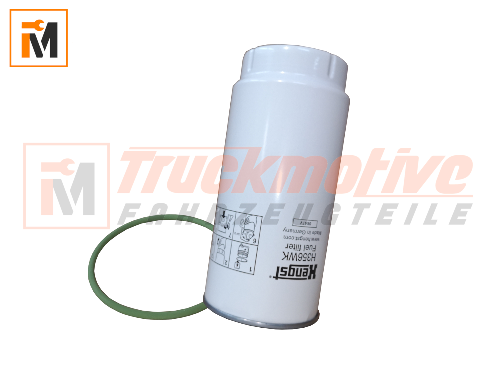 Kraftstofffilter Vorfilter HENGST H356WK passend für Mercedes-Benz Actros 4, 5, Antos, Arocs, Axor