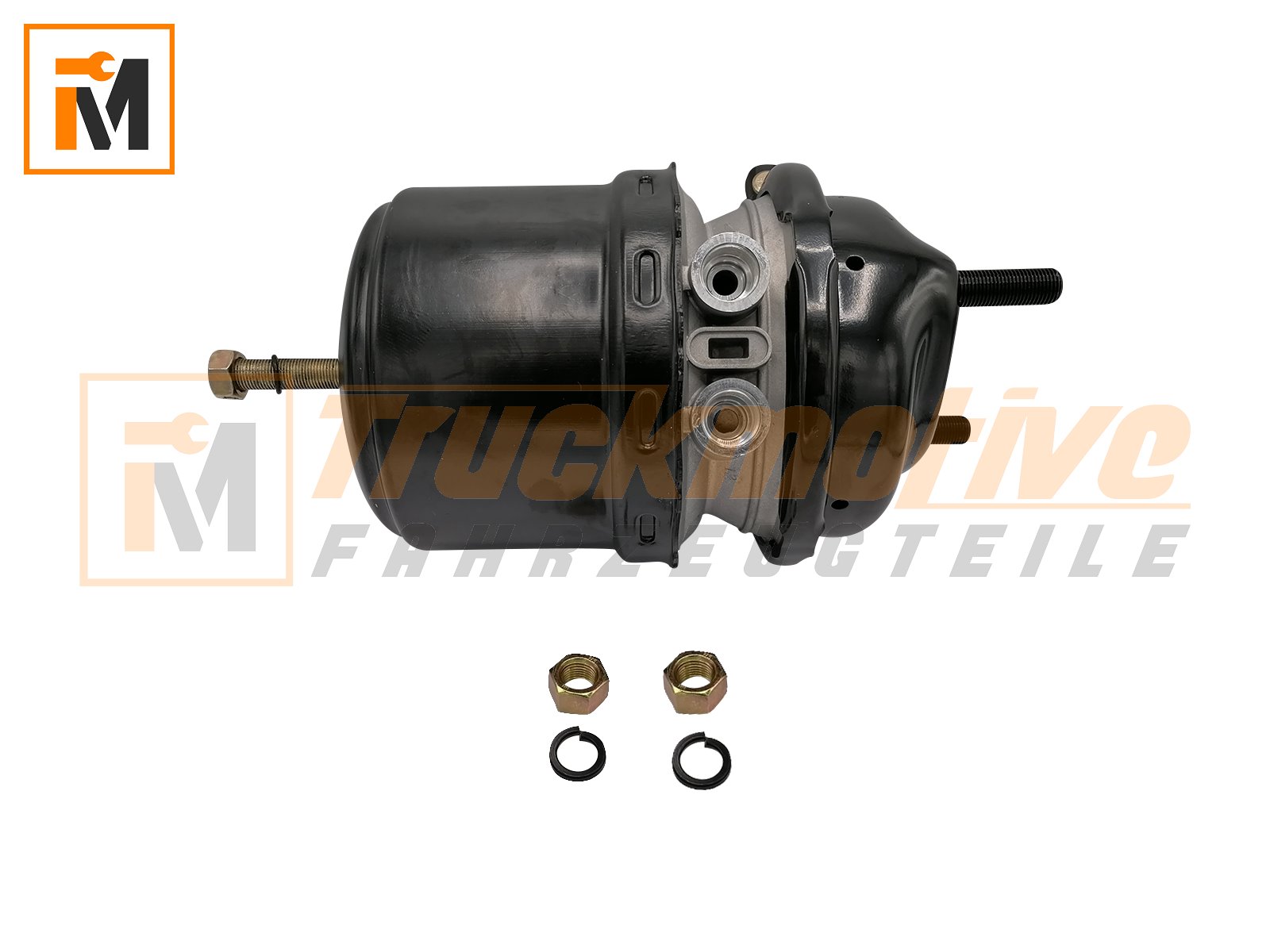 Bremszylinder Scheibenbremse Typ 24/24 64mm Hub M22x1.5 passend für HA rechts DAF XF95, CF 75, CF 85, XF105, XF106