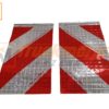 Warntafel Ladebordwand Fahnen-Satz 2 Stück links, rechts universal einsetzbar